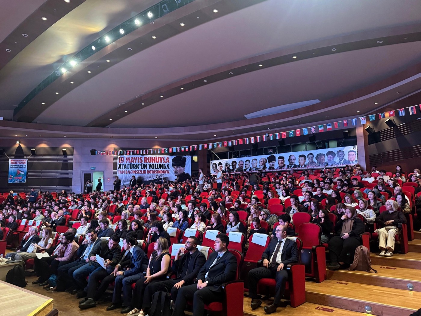 A full hall at the WAYU 2026 youth conference